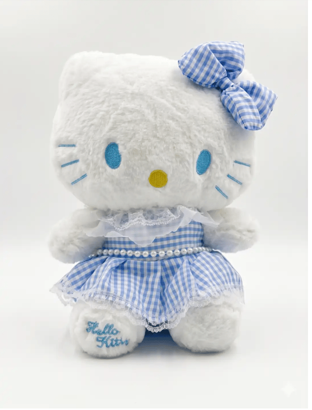 nci Elbiseli İthal Hello Kitty Peluş Oyuncak