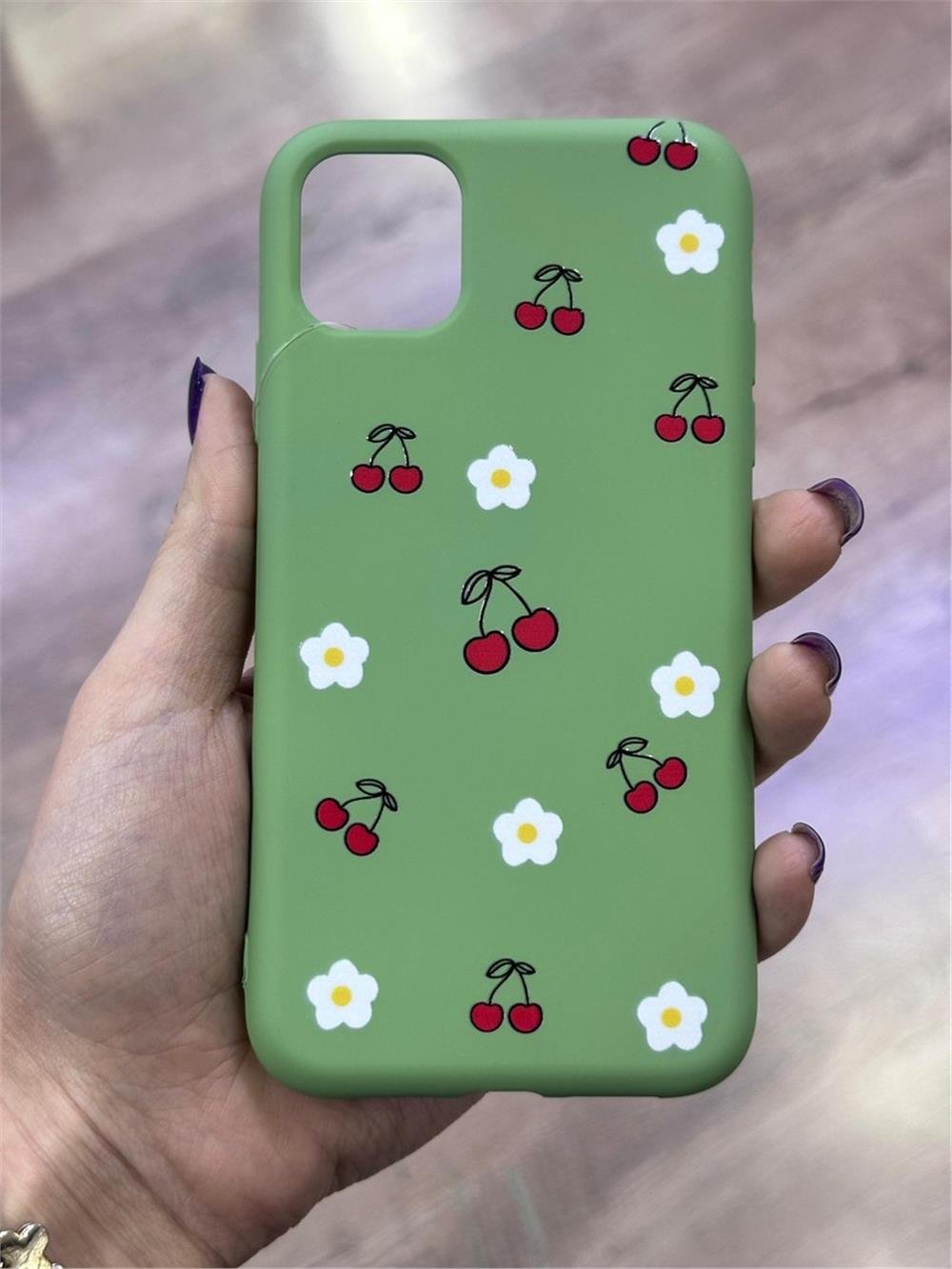 iPhone 11 Kılıf - Desenli Lansman, İçi Kadife