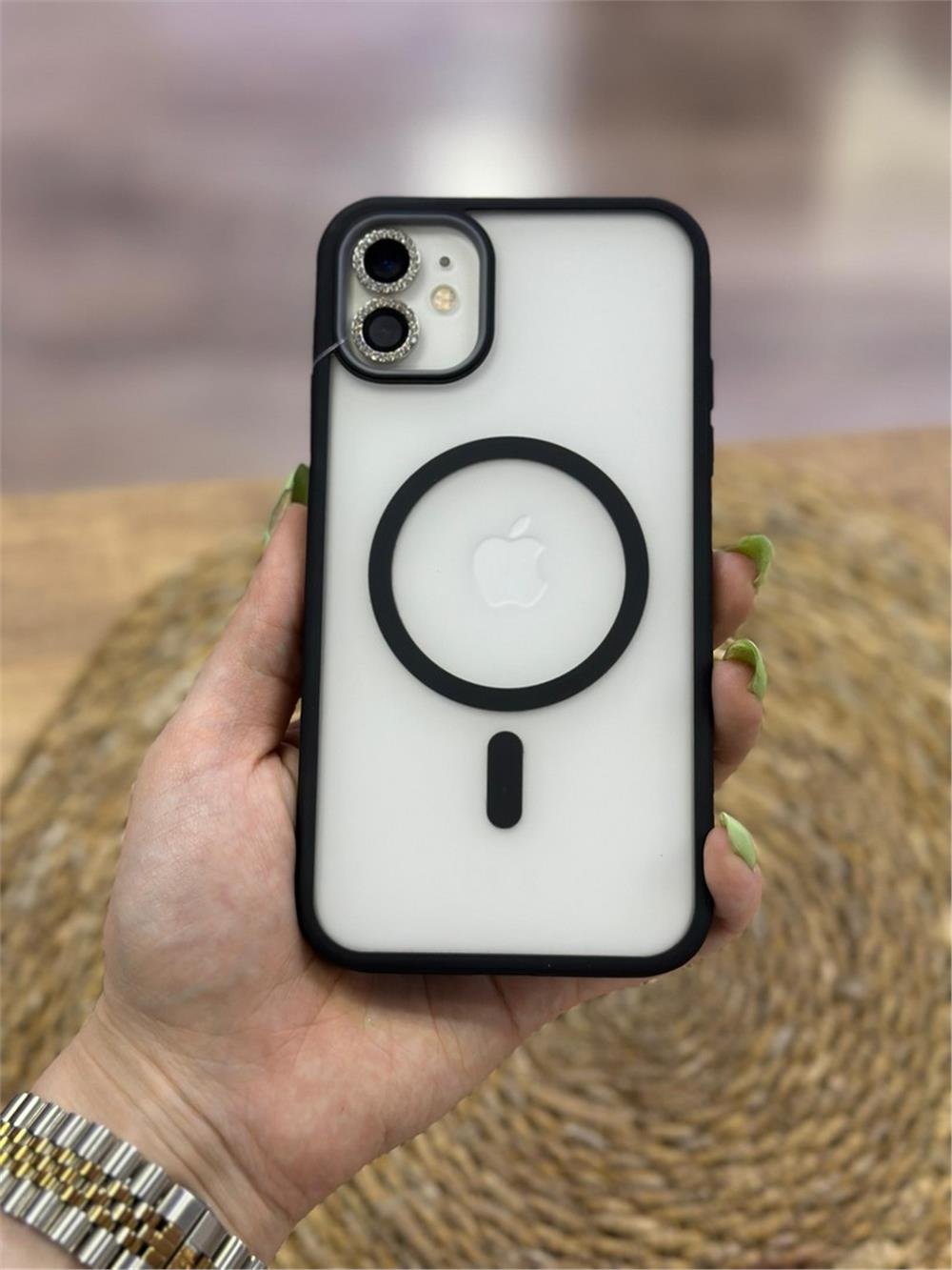 iPhone 11 Kılıf - MagSafe Şarj, Mika