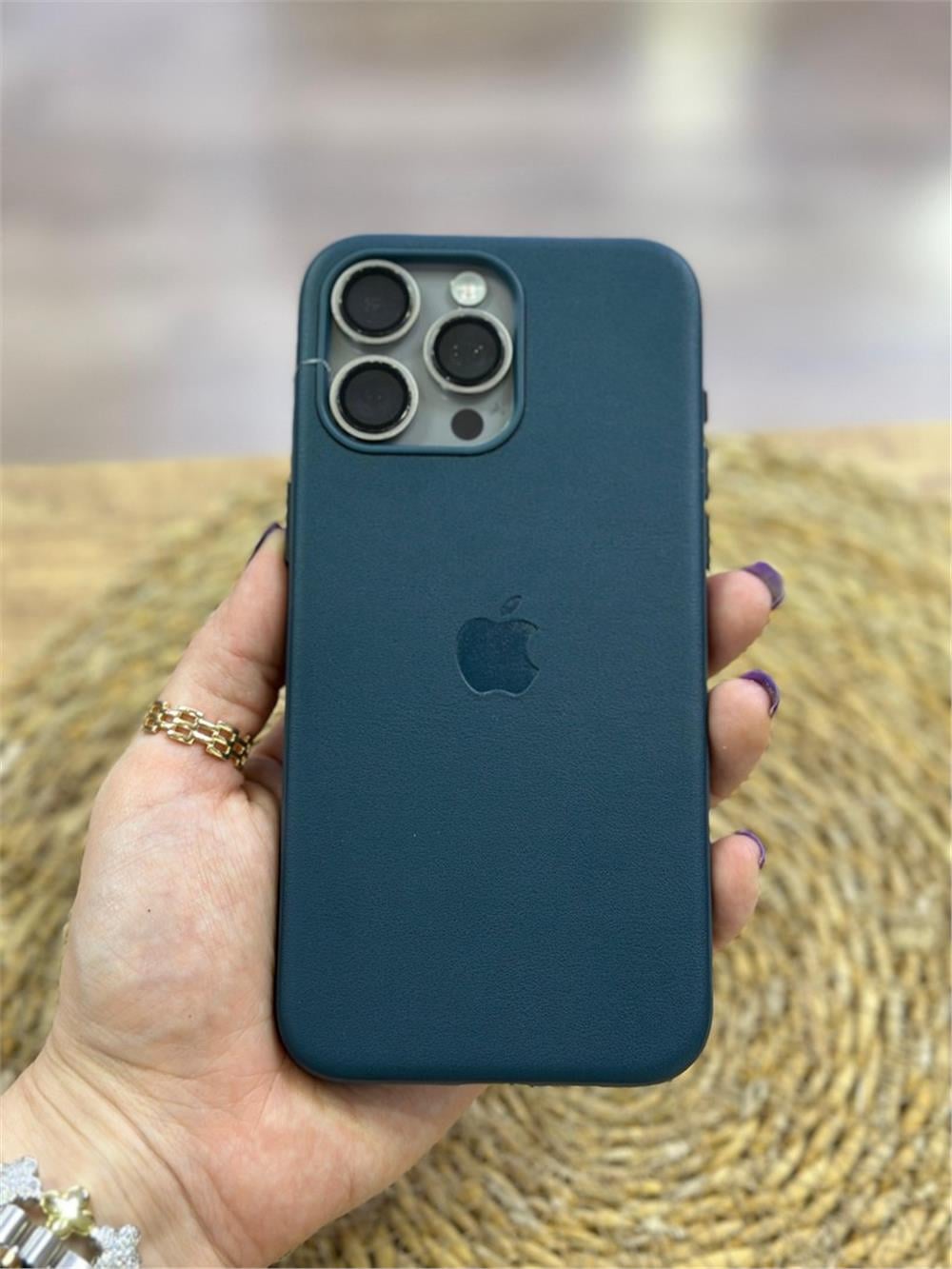 iPhone 15 Pro Max Kılıf - MagSafe Deri