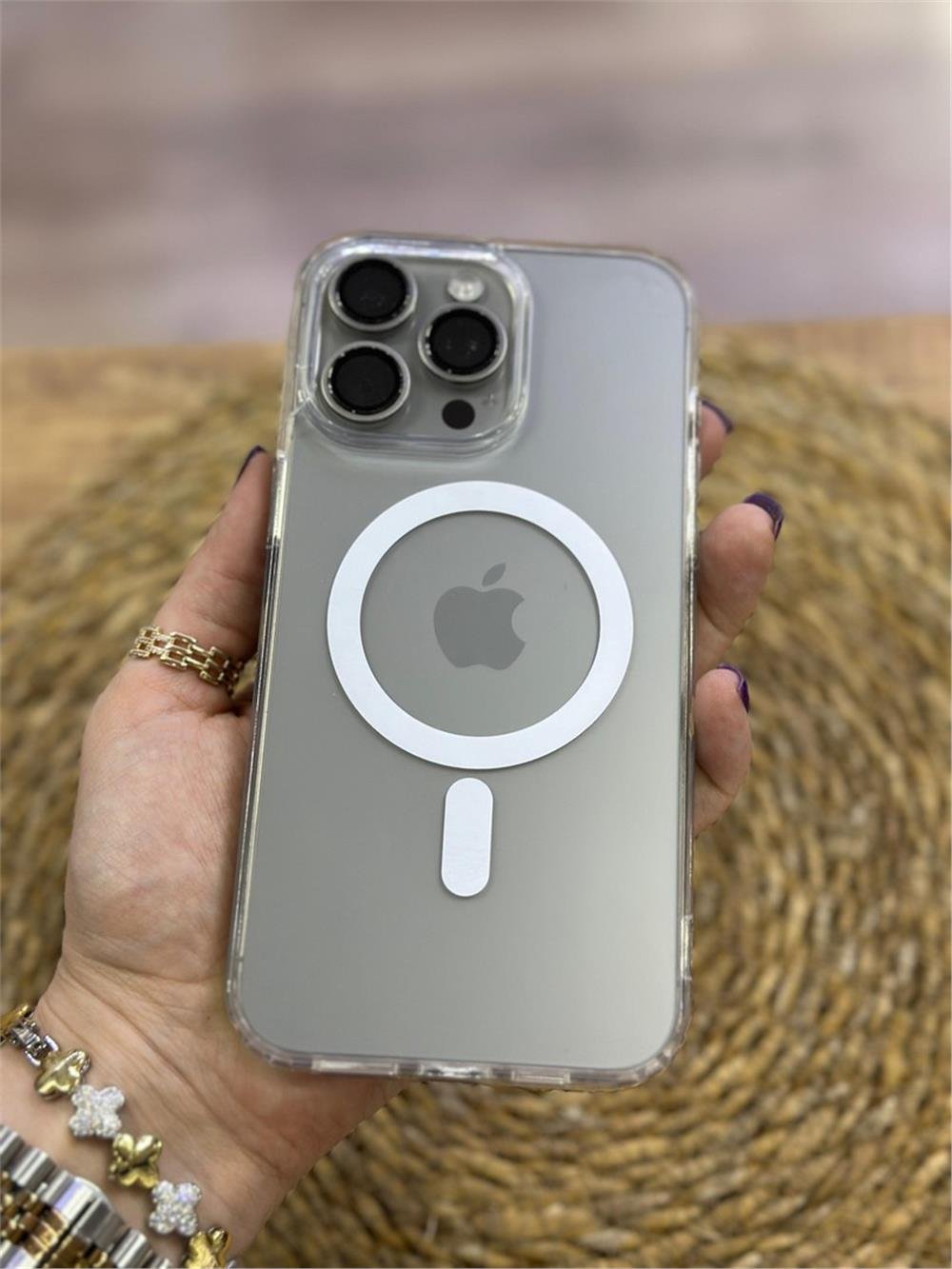 iPhone 15 Pro Max Kılıf - MagSafe Şarj