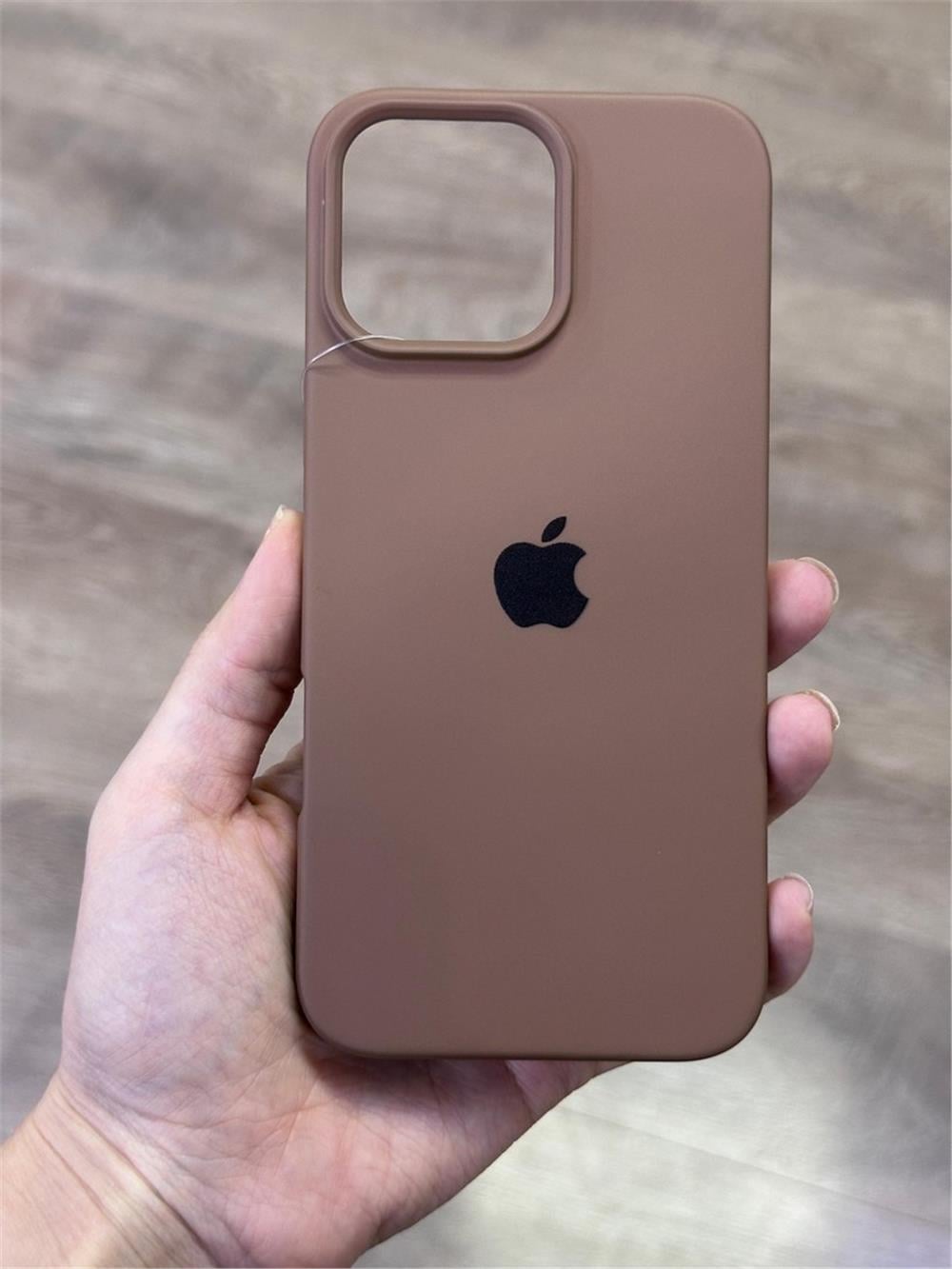iPhone 16 Pro Max Kılıf - Logolu Lansman, İçi Kadife