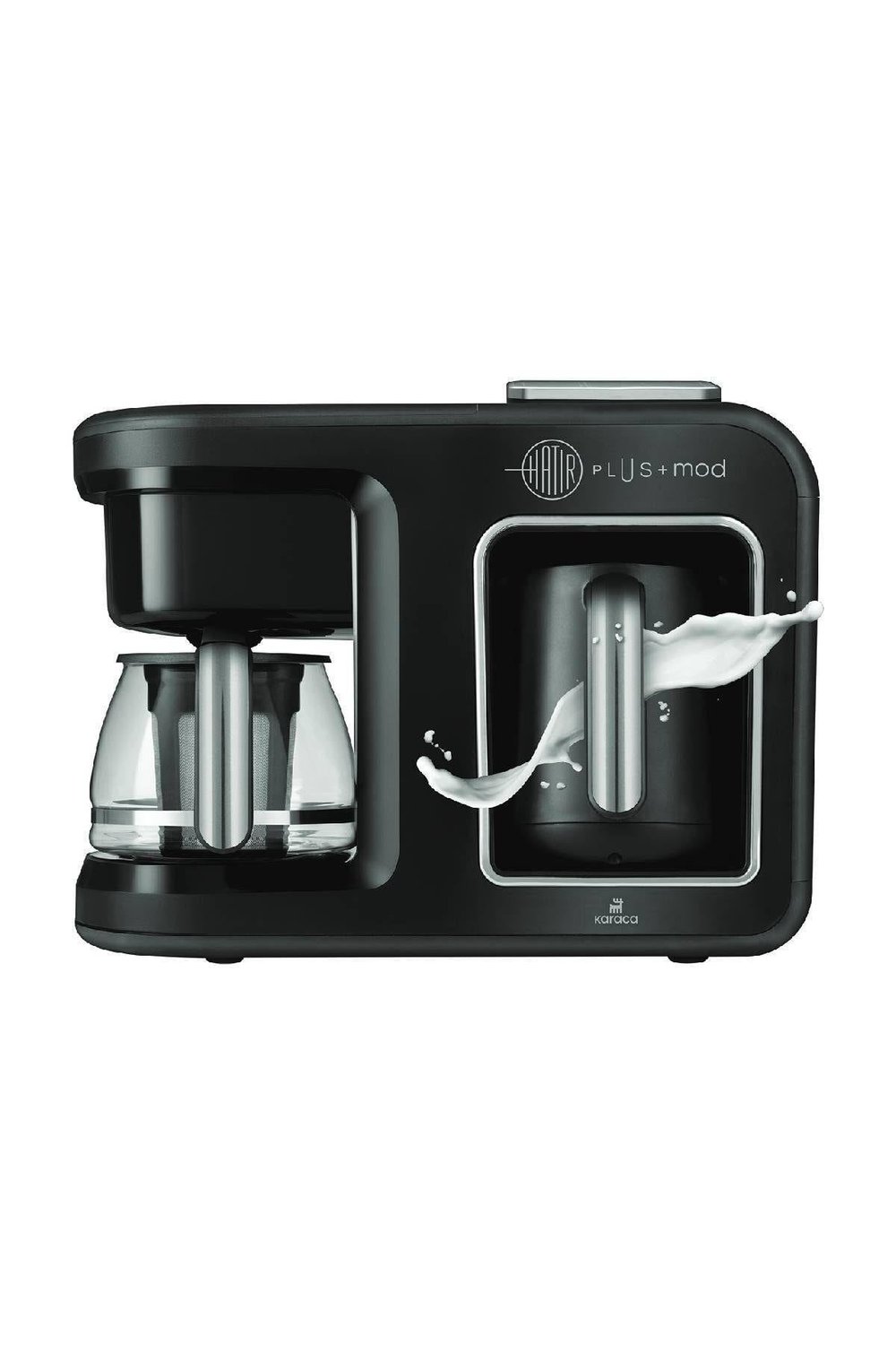 Hatır Plus Mod 5 In 1 Konuşan Kahve Ve Çay Makinesi Black Chrome