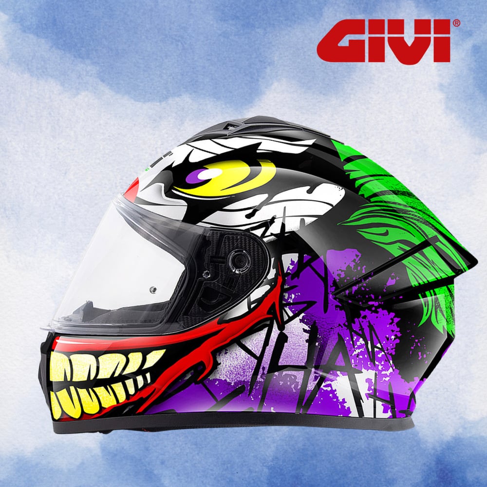 GIVI 50.X JOKE SİYAH KASK