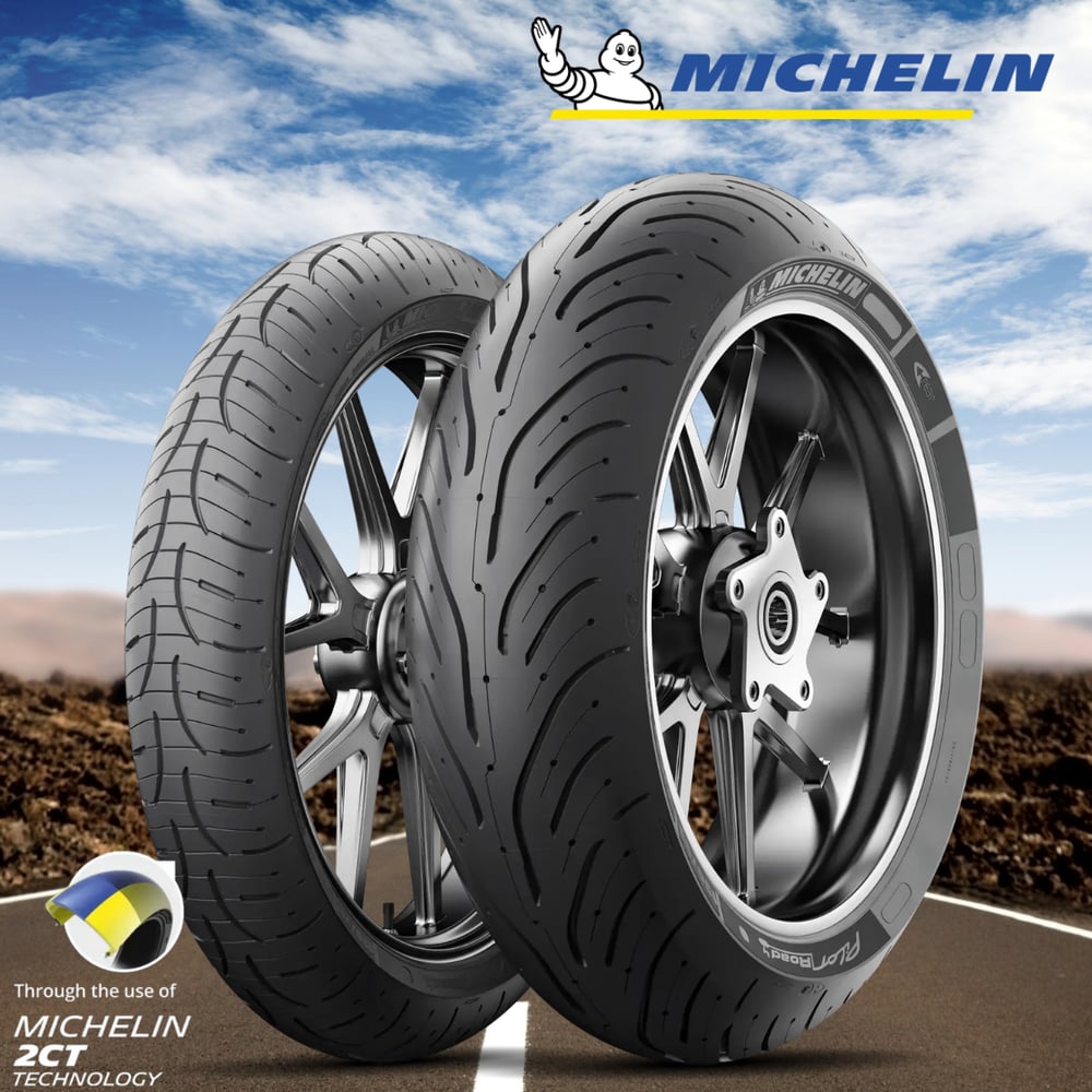 Michelin Set YAMAHA R6 120/70-17 ve 180/55-17 Road 4 Ön Arka Takım Lastik