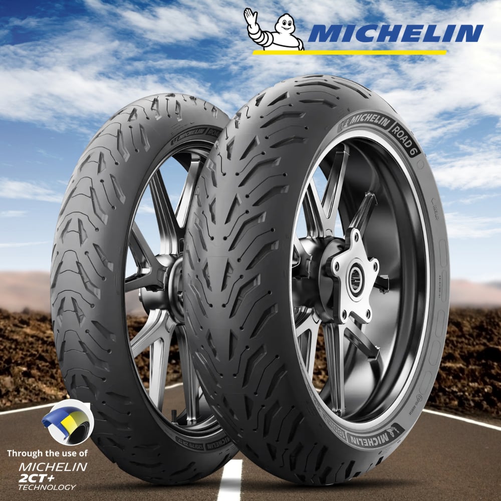 Michelin Set YAMAHA R6 120/70-17 ve 180/55-17 Road 6 Ön Arka Takım Lastik