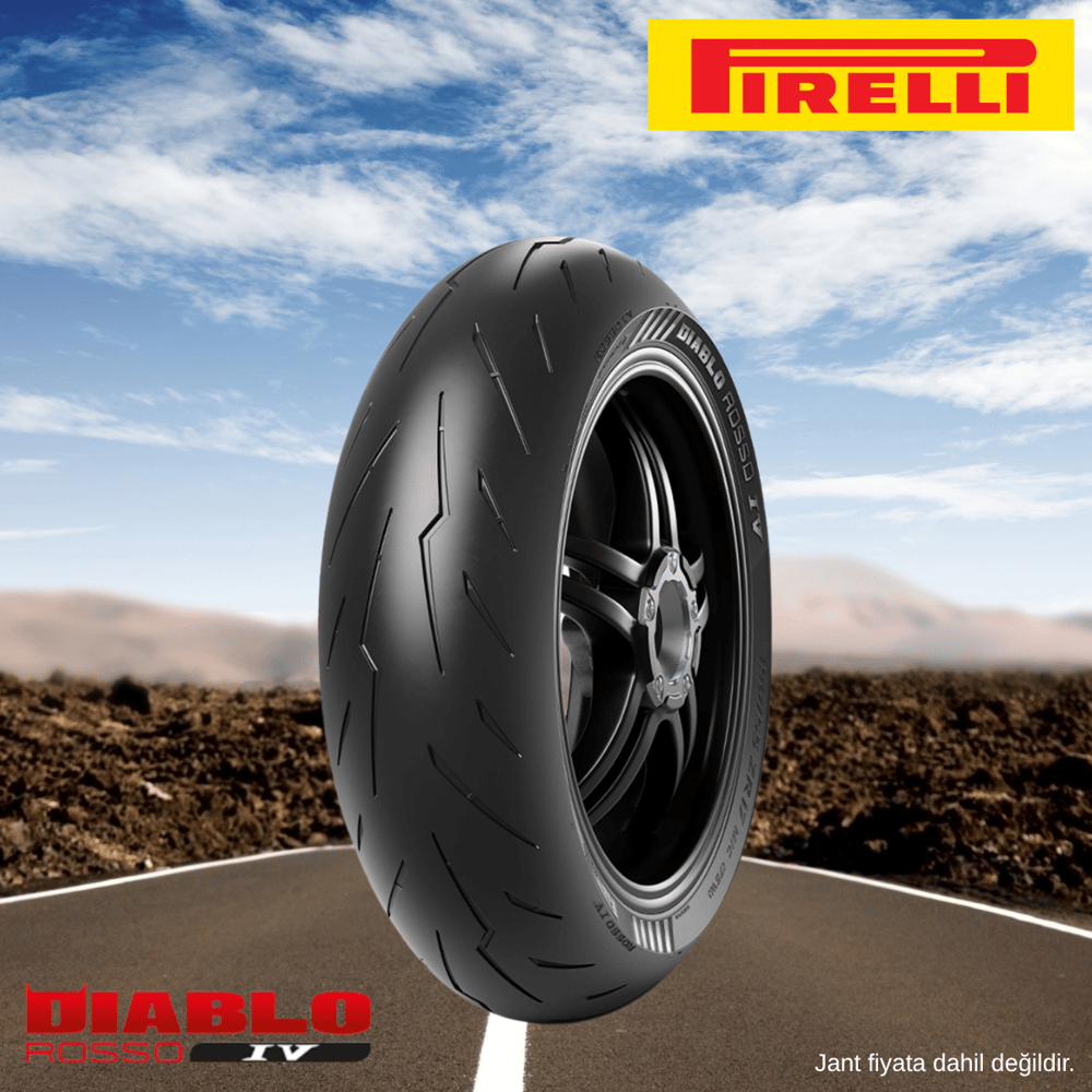 Pirelli 110/70ZR17 Diablo Rosso IV 54W Motosiklet Lastiği