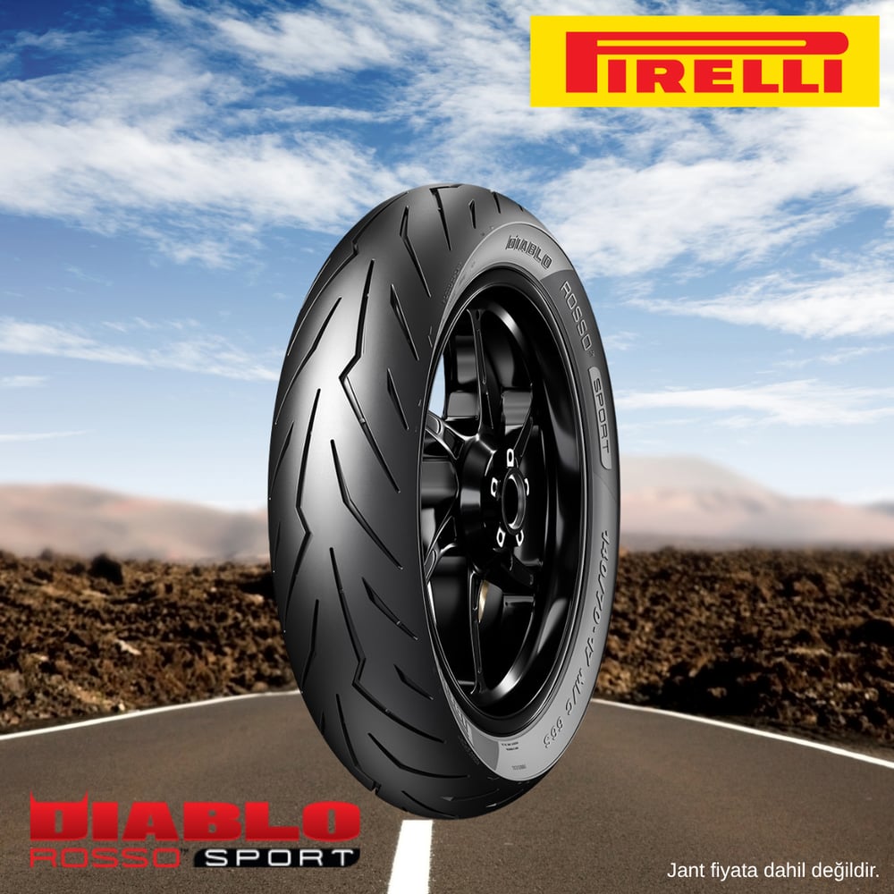 Pirelli 140/70R17 Diablo Rosso Sport 66S Motosiklet Lastiği