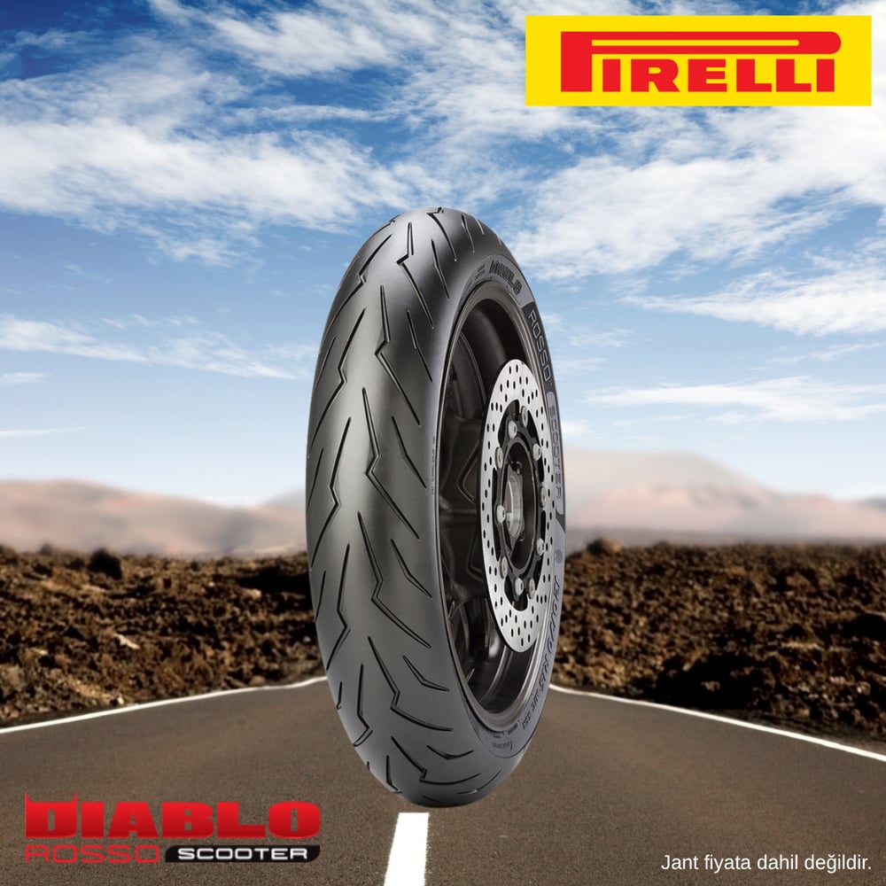 Pirelli 160/60R15 Diablo Rosso Scooter 67H Motosiklet Lastiği