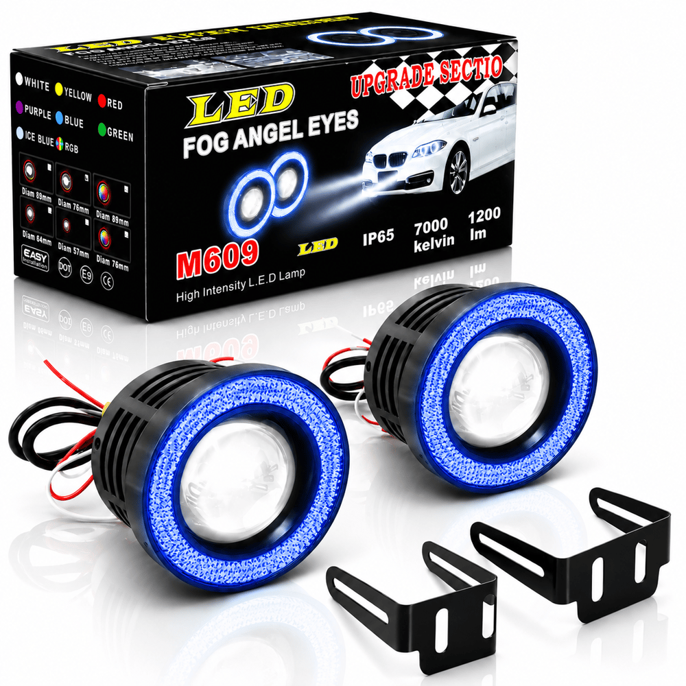 0,76 mm Mavi Angel Mercekli Sis Farı