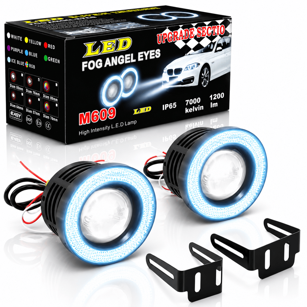 0,89 mm Buz Mavi Angel Mercekli Sis Farı