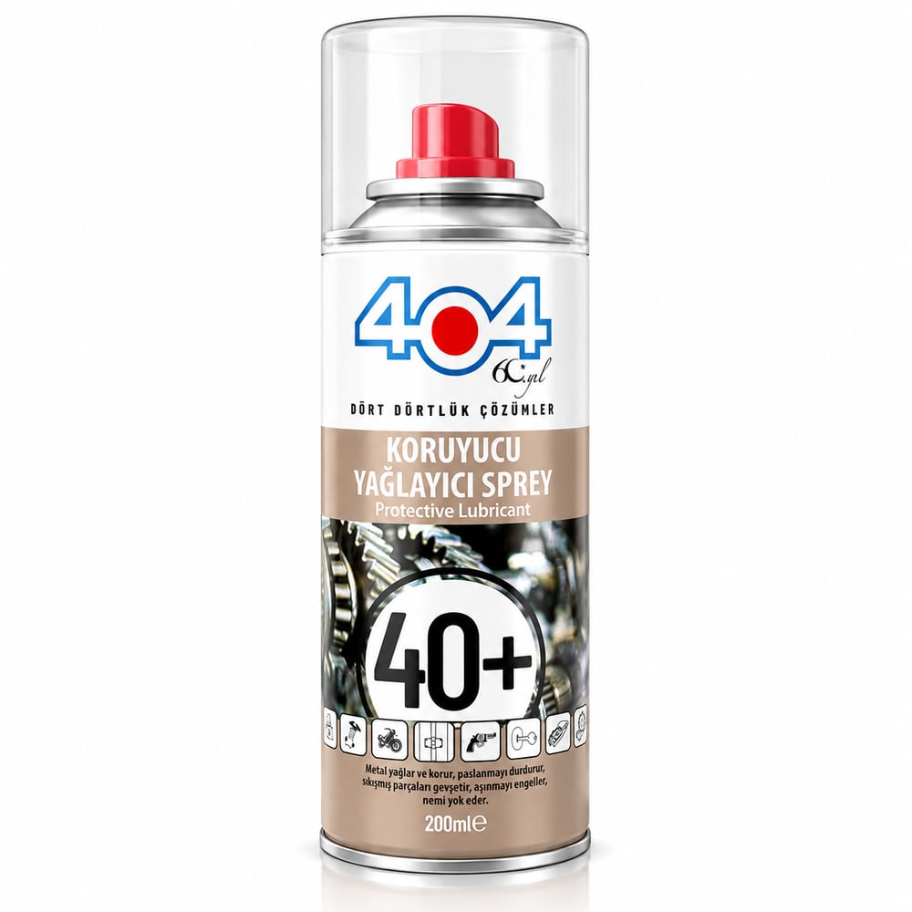 404 Koruyucu Yağlayıcı 400 ml | Pas Önleyici, Uzun Süreli Koruma
