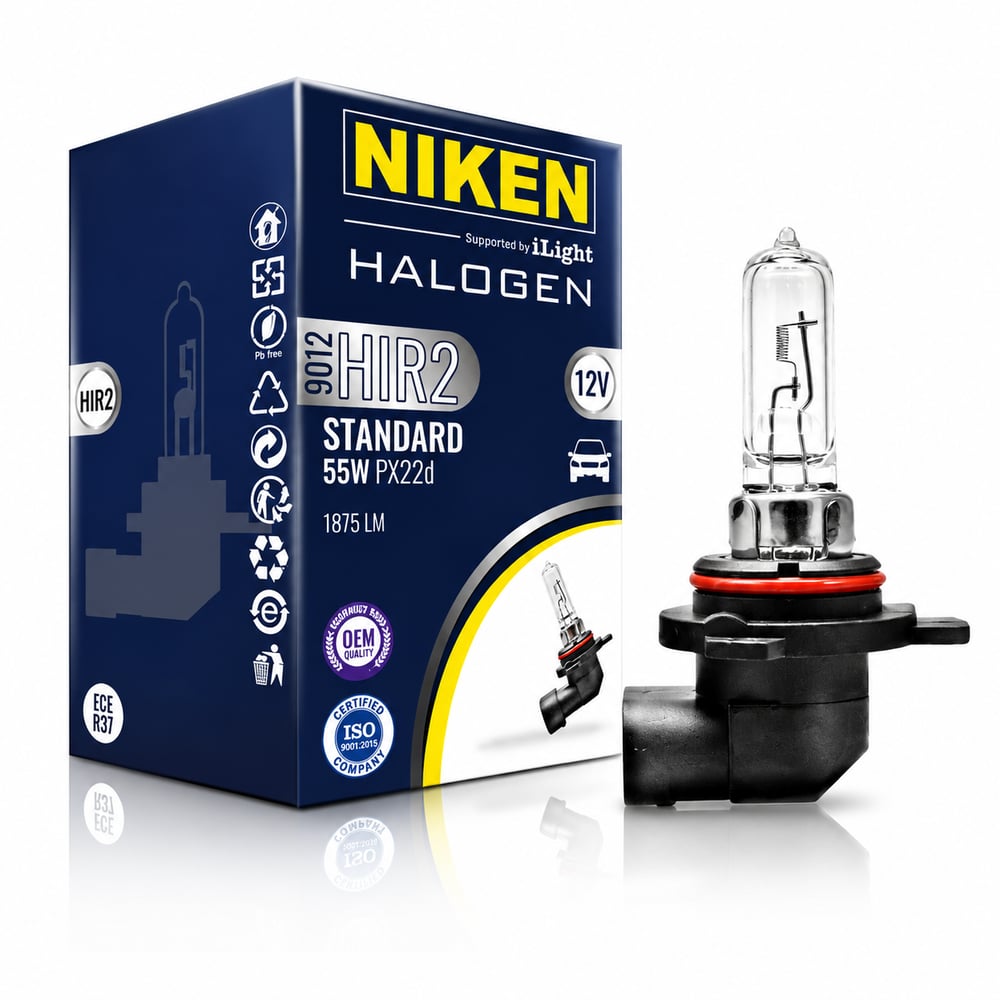 9012 Halojen Ampul Niken (HIR2)