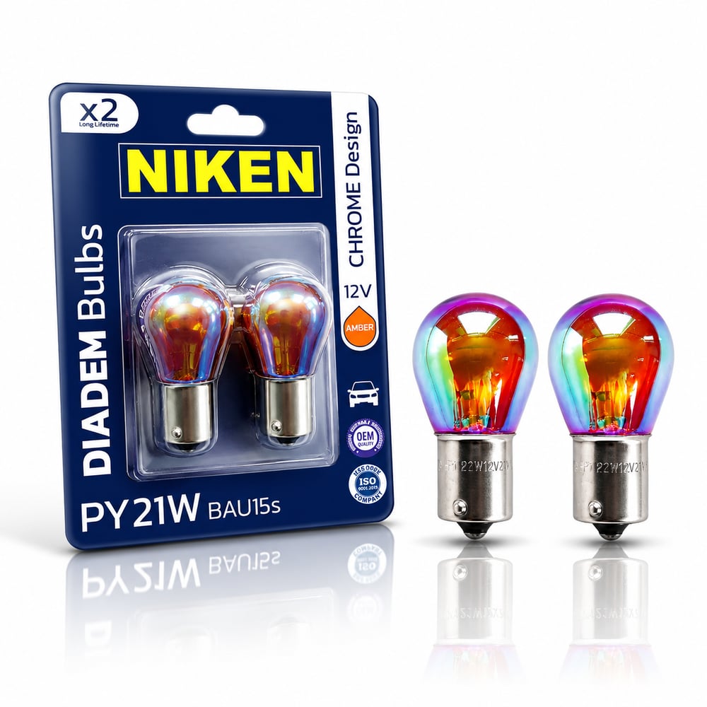 93 Diadem Ampul PY21W Yakın Tırnak (2 Adet) Niken