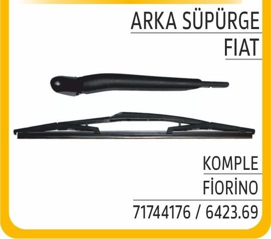 AEM Fiorino Arka Silecek Süpürgesi Komple | Fiat Fiorino Uyumlu