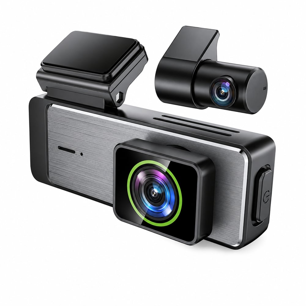 BLIC BLM-70 4K HD 4+2 MP Araç İçi Ön ve Arka Kayıt Kamerası Dashcam WiFi