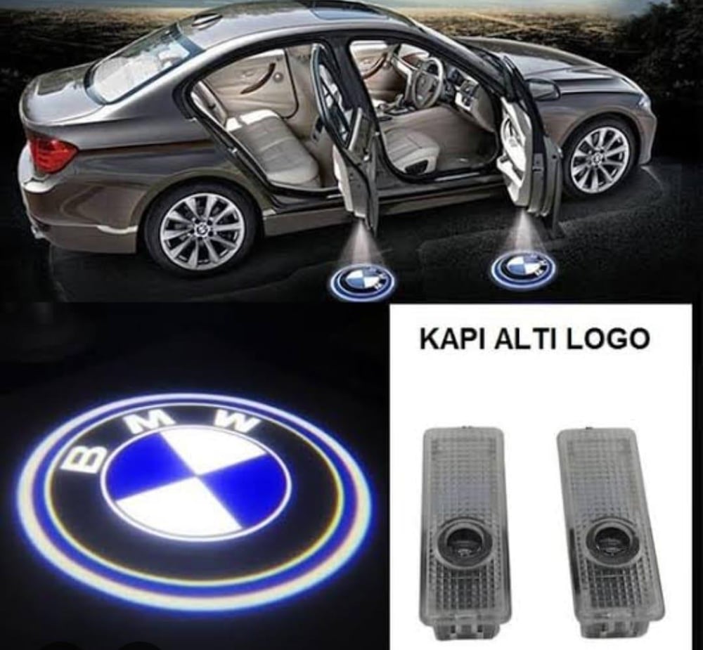 BMW Kapı Altı Logo Işığı - Araca Özel LED Kapı Altı Projektör