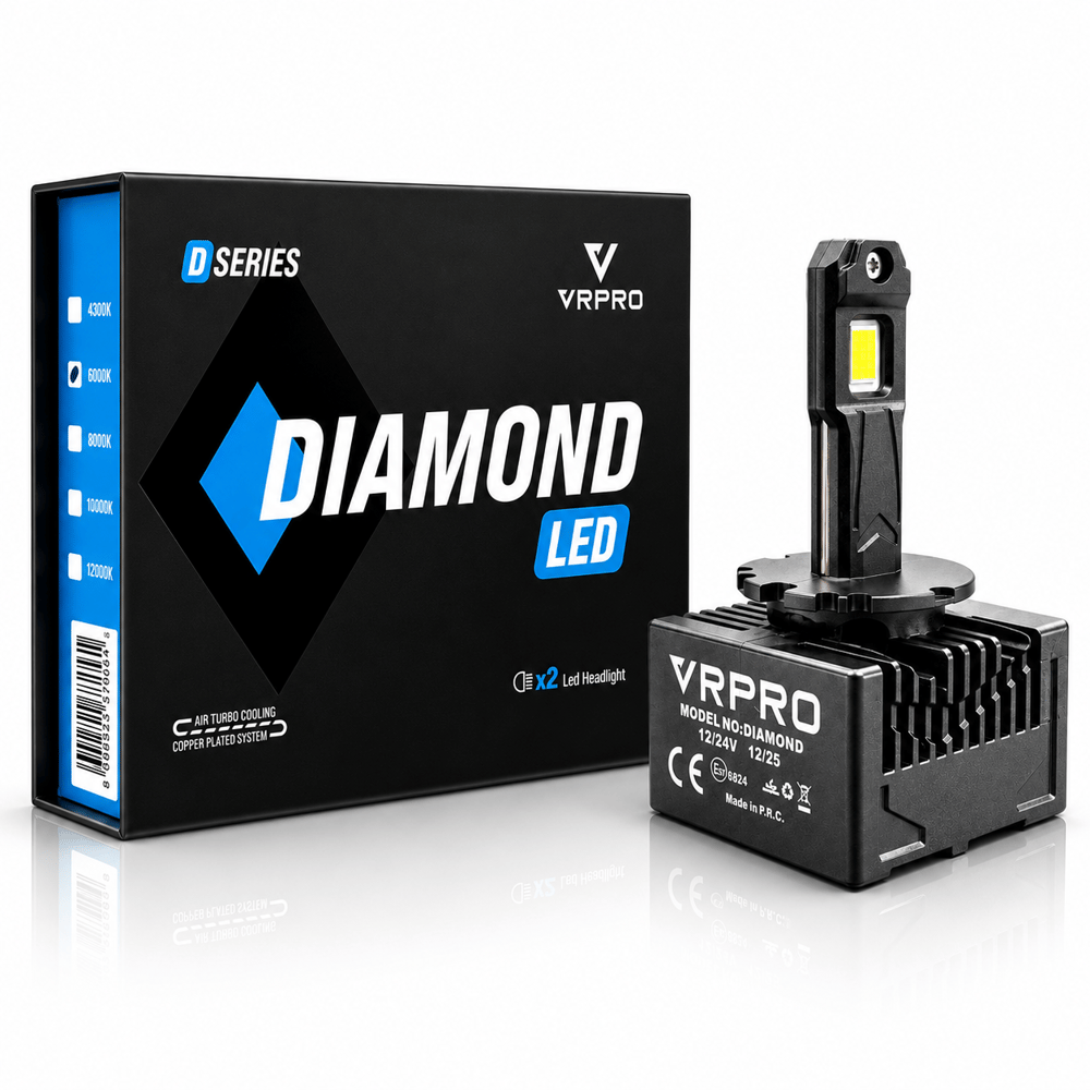 D1S Diamond LED Xenon 12V Araç Far Ampulü Güçlü LED Aydınlatma