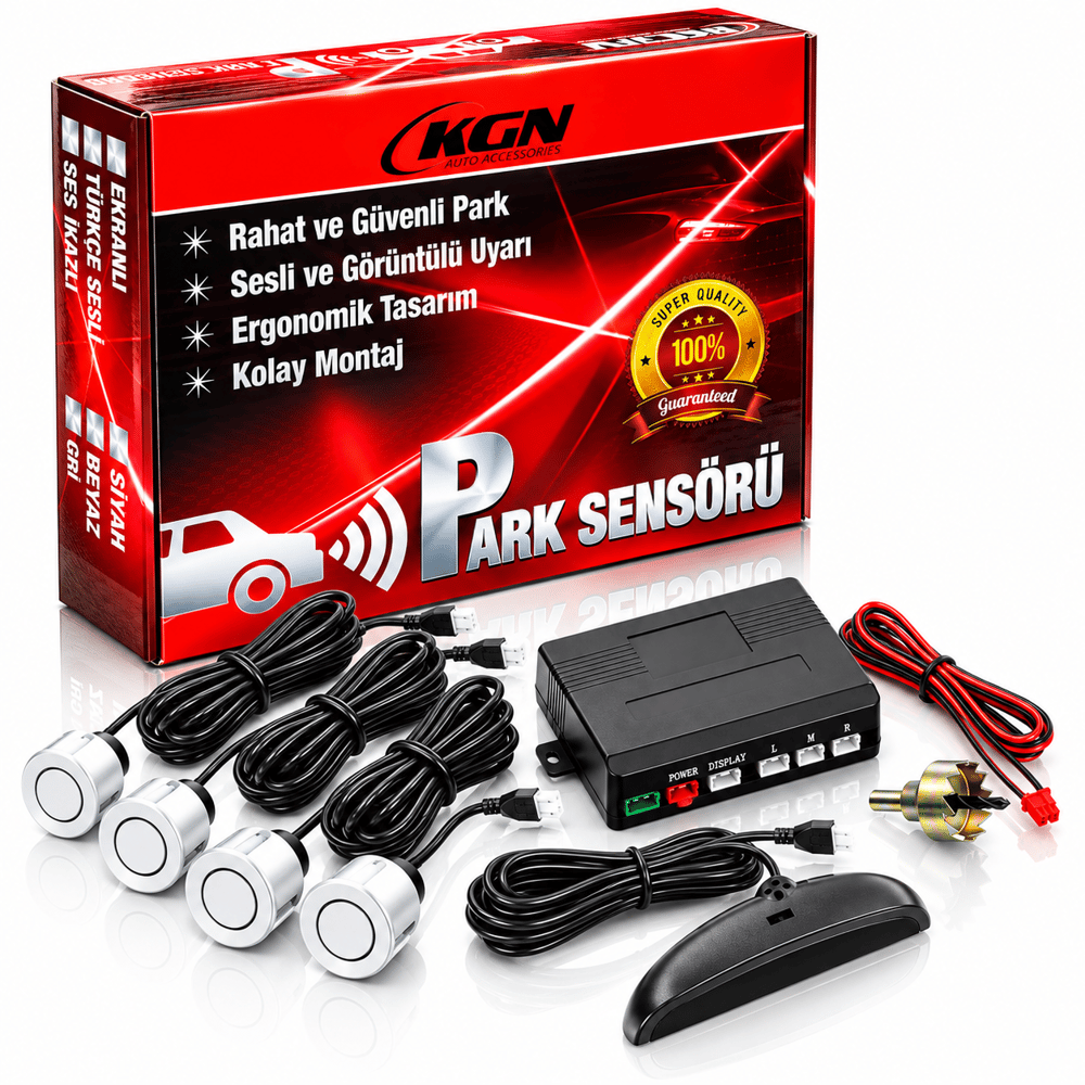 Kgn Ekranlı Park Sensörü Gri