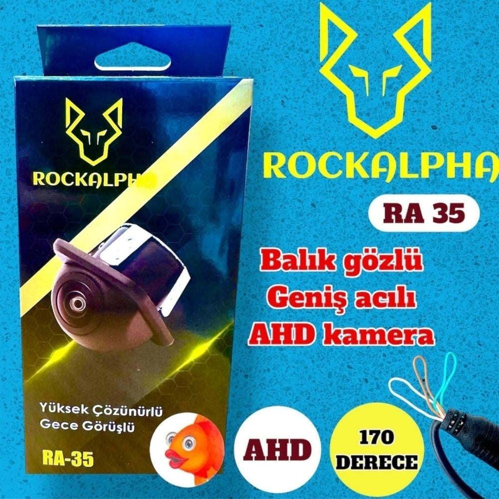 ROCKALPHA RA-35 Yüksek Çözünürlü Gece Görüşlü Kamera | Araç İçi ve Dış Mekan Kullanımına Uygun Güvenlik Kamerası