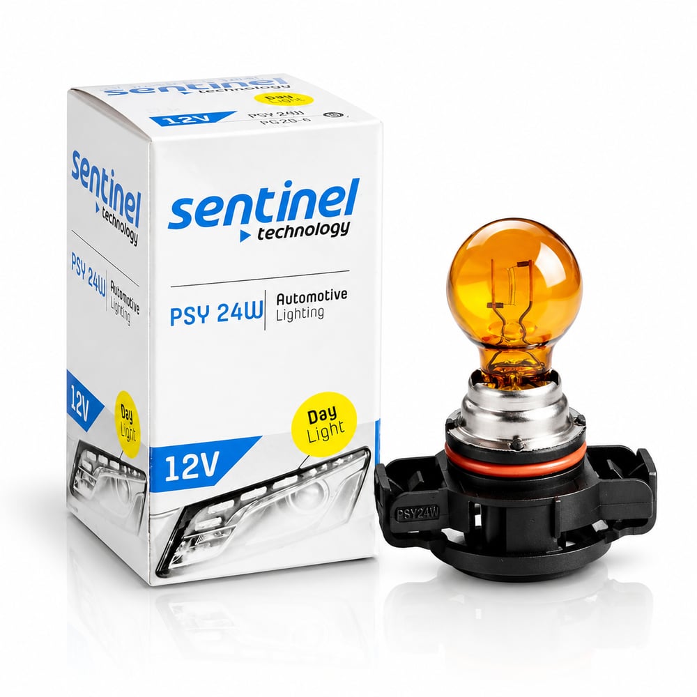 SENTİNEL PSY24W 12V SİNYAL AMPULÜ TURUNCU PG20-4 X5, C5