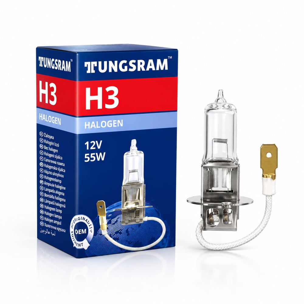 Tungsram H3 Far Ampulü 12V
