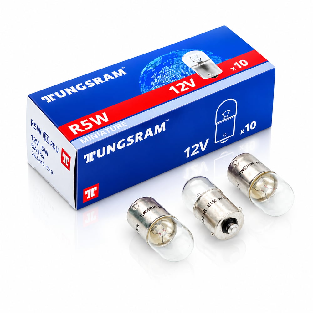 Tungsram Quantum 67 Ampul 12/5W (10 Adet) – Uzun Ömürlü Oto Ampul