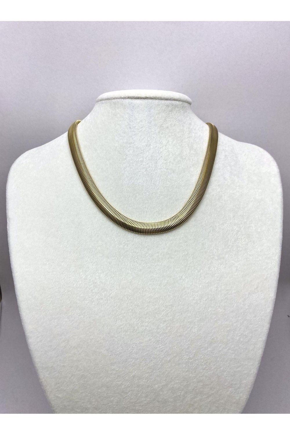 Çelik Kolye Gold