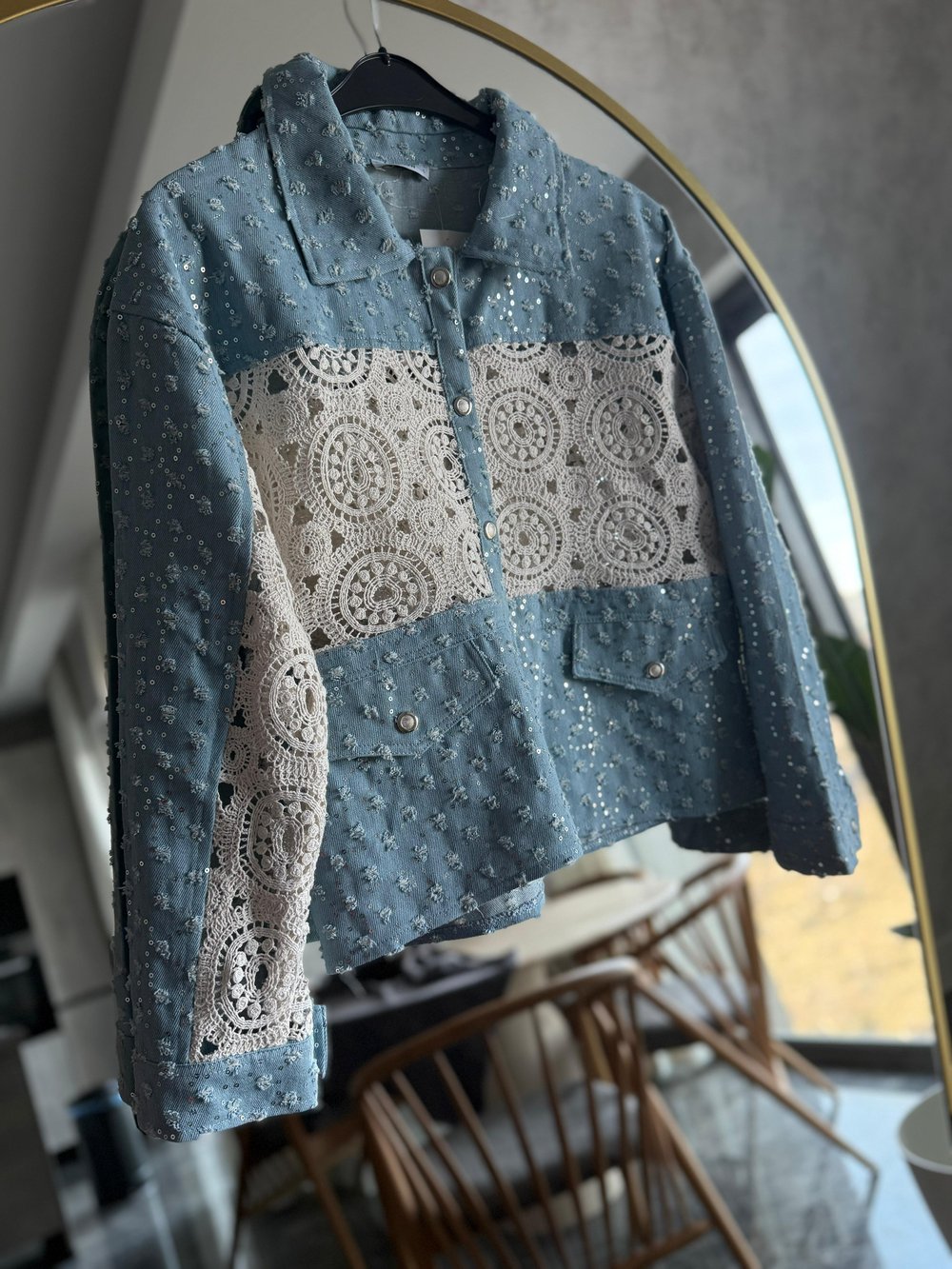 Fisto Şık Denim Ceket