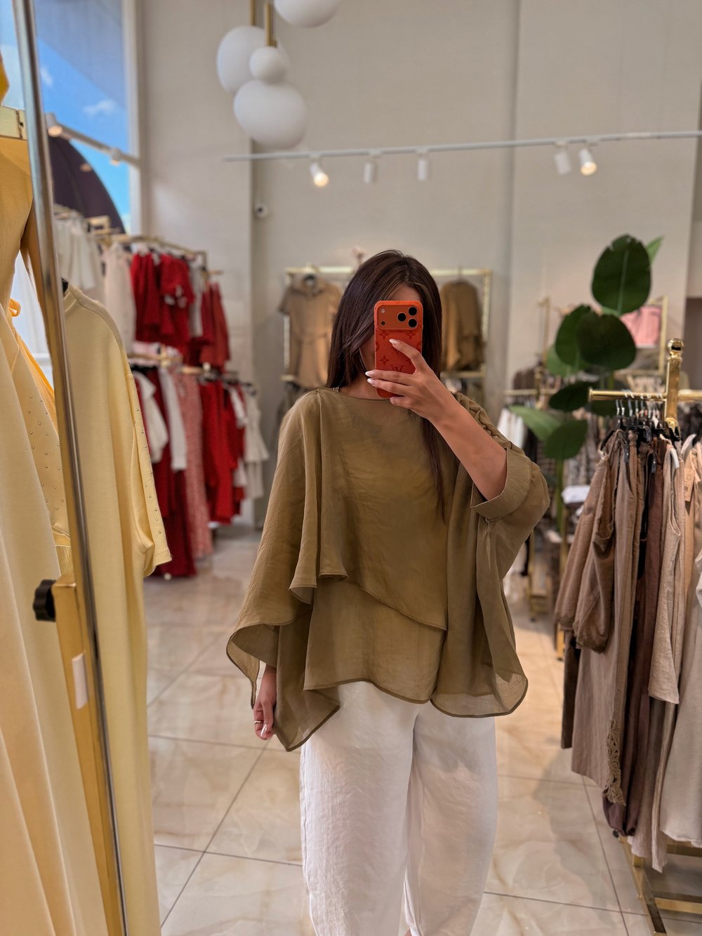 SOFT DRAPE KATMANLI  BLUZ