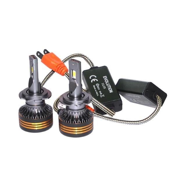 Evolution Mercedes SL Serisi R230 Kısa Far H7 Beyaz Led Xenon 22000 Lümen