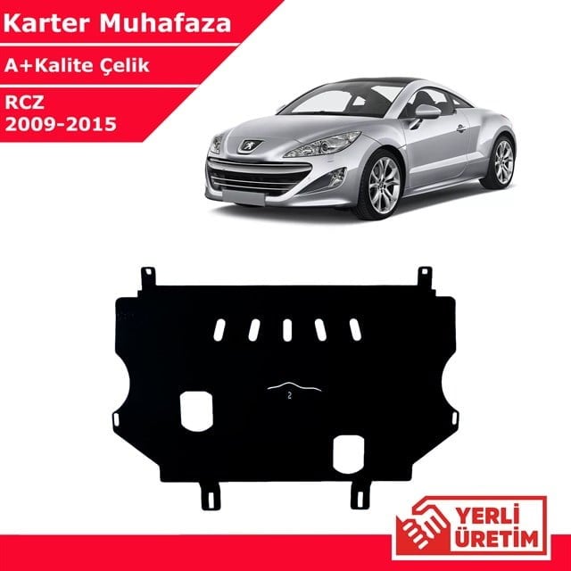 Peugeot RCZ 2009-2015 Çelik Karter Muhafaza Çelik Koruma Sacı A+ Kalite Yerli Üretim