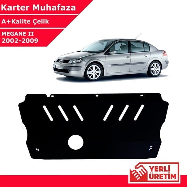 Renault Megane II 2002-2009 Çelik Karter Muhafaza Çelik Koruma Sacı A+ Kalite Yerli Üretim