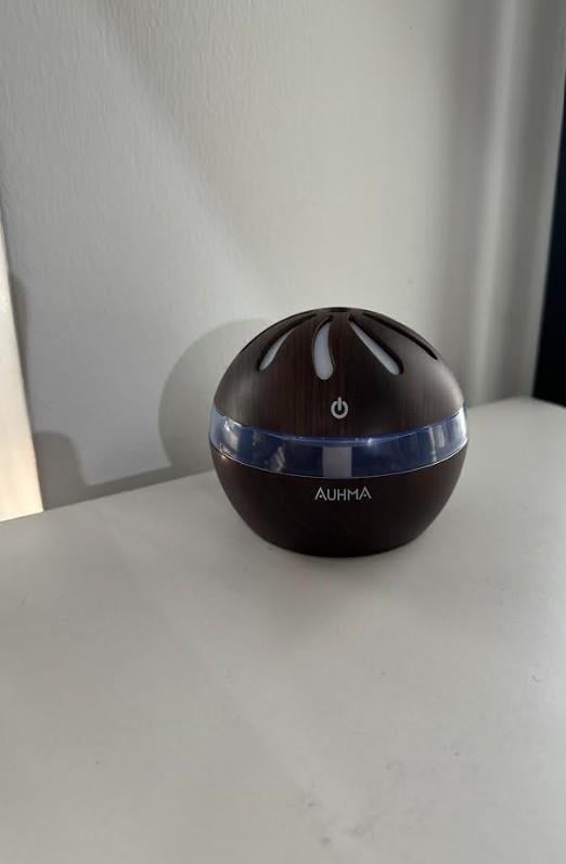 Auhma APH-05-1 Kahve Ahşap Aromaterapi RGB Hava Nemlendirici 300 ML