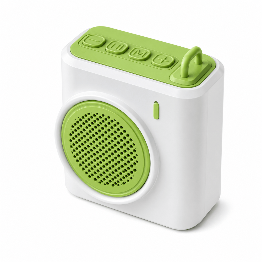 Blic BLS-92 6W Bluetooth 5.4 Kablosuz Hoparlör 1200mAh USB TF Kart Type-C Askılı Taşınabilir Mini Speaker Beyaz