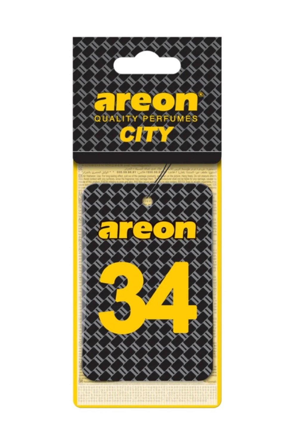 City Vanilla Black 34 (İstanbul) Oto Araç Kokusu