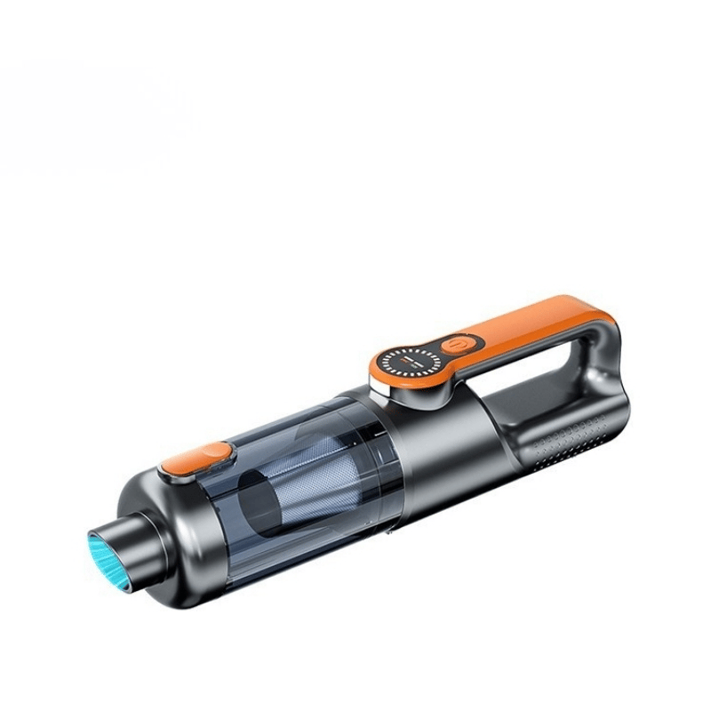 Harvox ST-126+ Araç Içi Süpürge 20.000PA Güçlü Vakum ve Üfleme Özelliği Kablosuz Taşınabilir 6000MAH Bataryalı Turuncu 