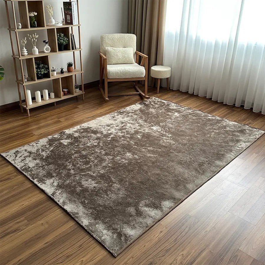 Aura Premium Earth Cloud Vizon ve Toprak Tonları Lüks Halı