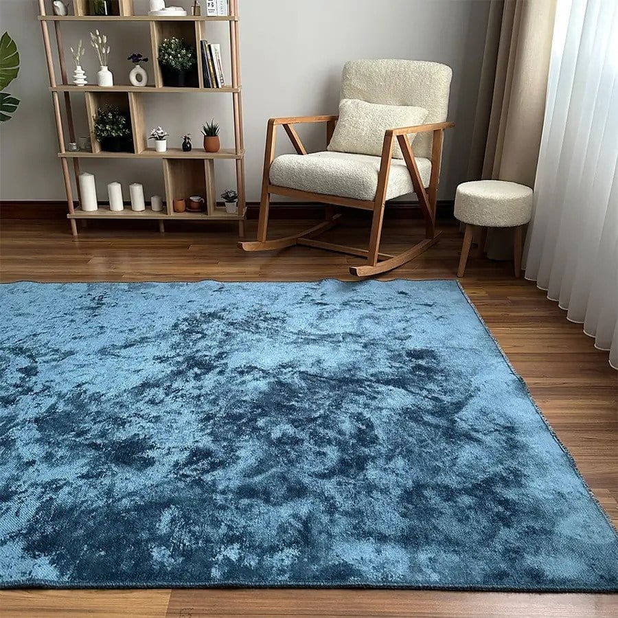 Aura Premium Ocean Cloud El İşçiliği Lüks Viskon Halı
