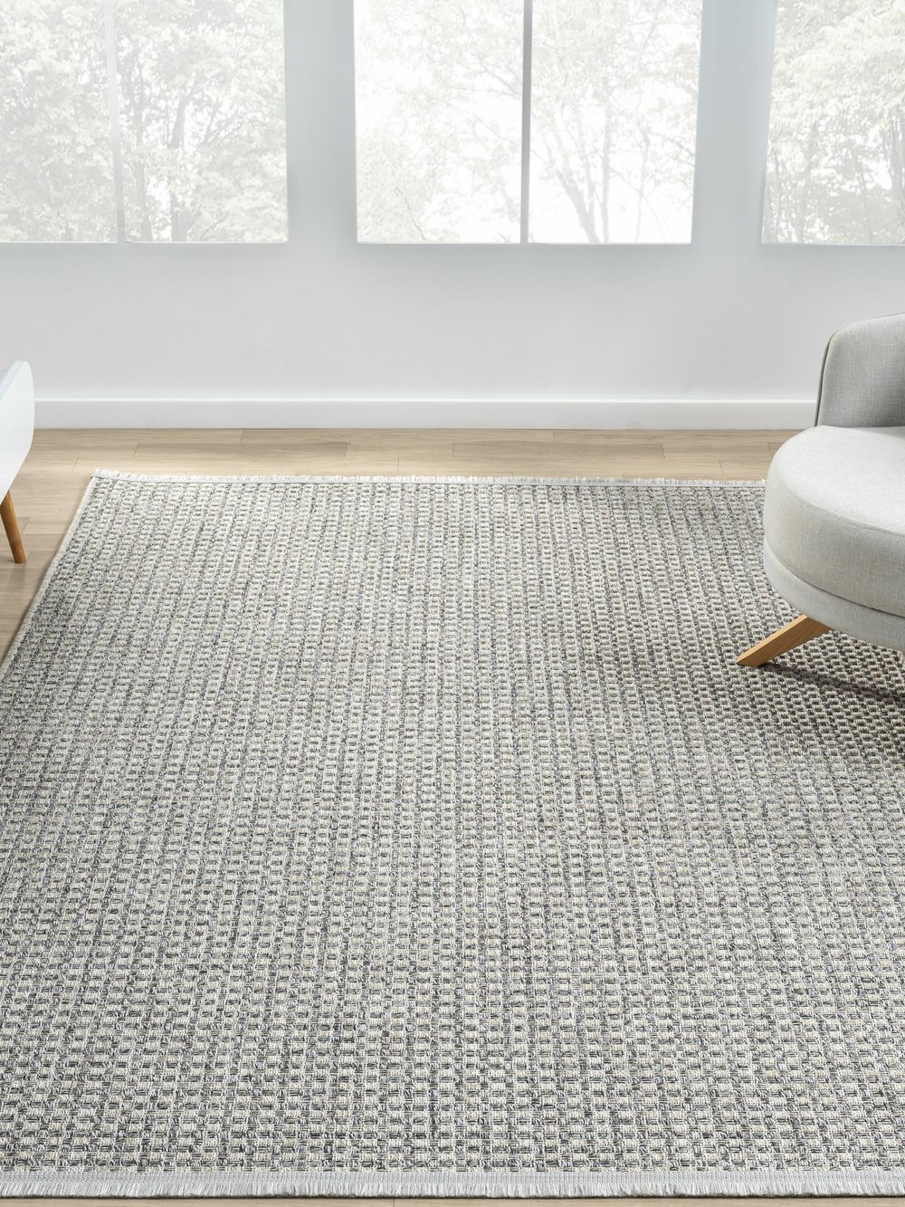 Bombay Gri Halı Minimalist Mekânlara Kusursuz Uyum