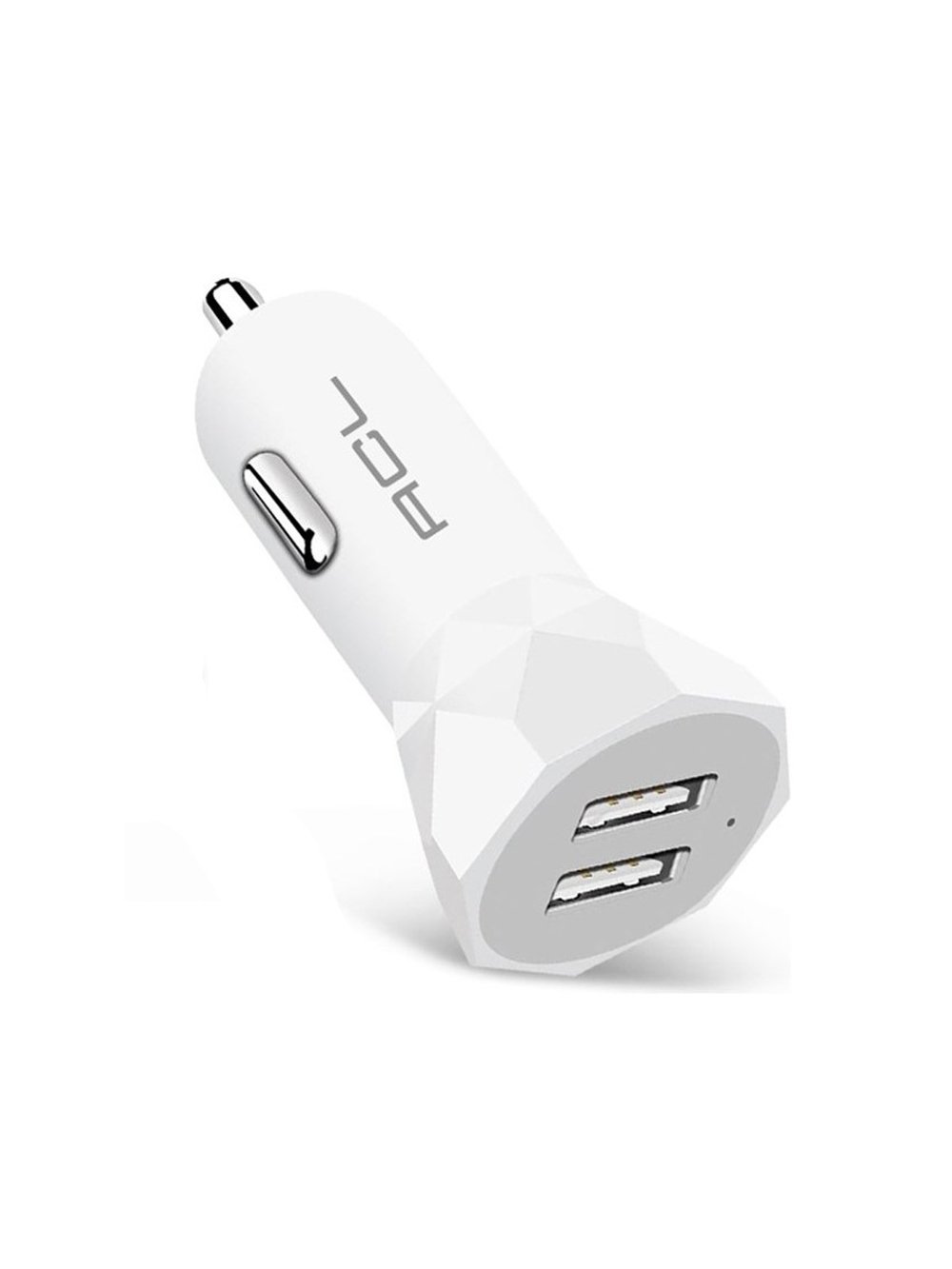 Ac-88 Araç Içi Çakmaklık Şarj Başlığı Çift USB 2,4 Amper