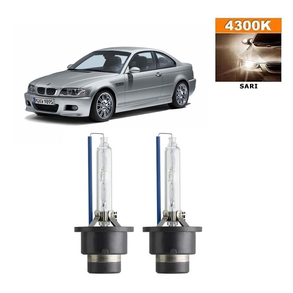 BMW 3 Serisi E46 D2S / D2R 4300K Sarı HID Xenon Ampul 2 Adet