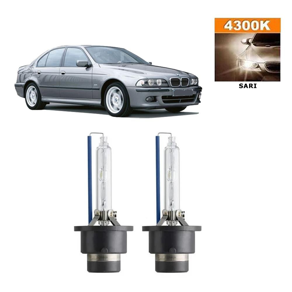 BMW 5 Serisi E39 1996-2003 D2S / D2R 4300K Sarı HID Xenon Ampul 2 Adet