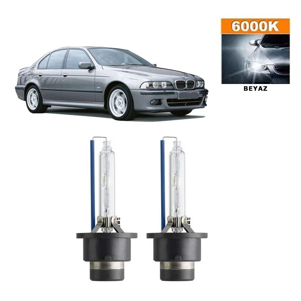BMW 5 Serisi E39 1996-2003 D2S / D2R 6000K Beyaz HID Xenon Ampul 2 Adet