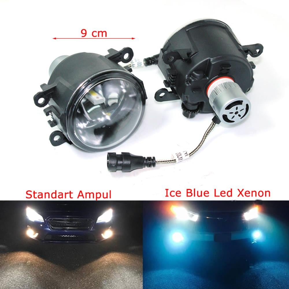 Fiat Bravo 2009 Buz Mavisi Led Xenon Sis Farı Seti