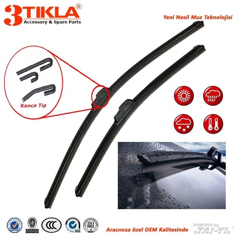 Mini Hatch Cooper Silecek Takımı 2001-12 R50 R53 R56 475/450mm