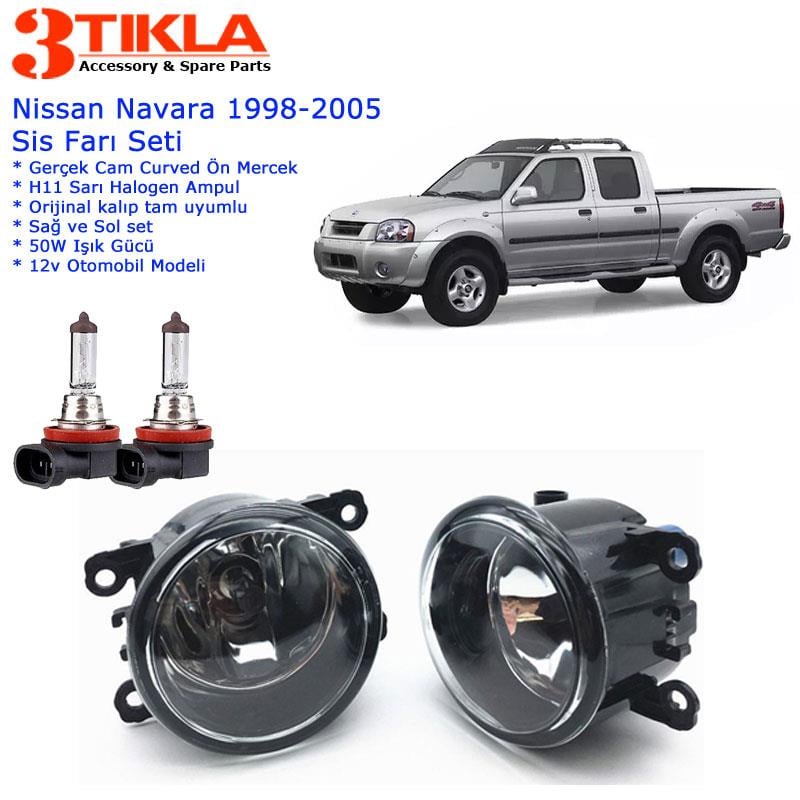 Nissan Navara 2003 Sis Farı Set  Oem:  8200074008