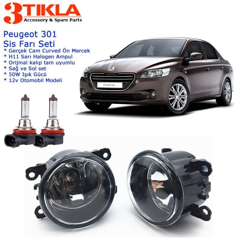Peugeot 301 Ampül Sis Farı Seti Oem:  8200074008
