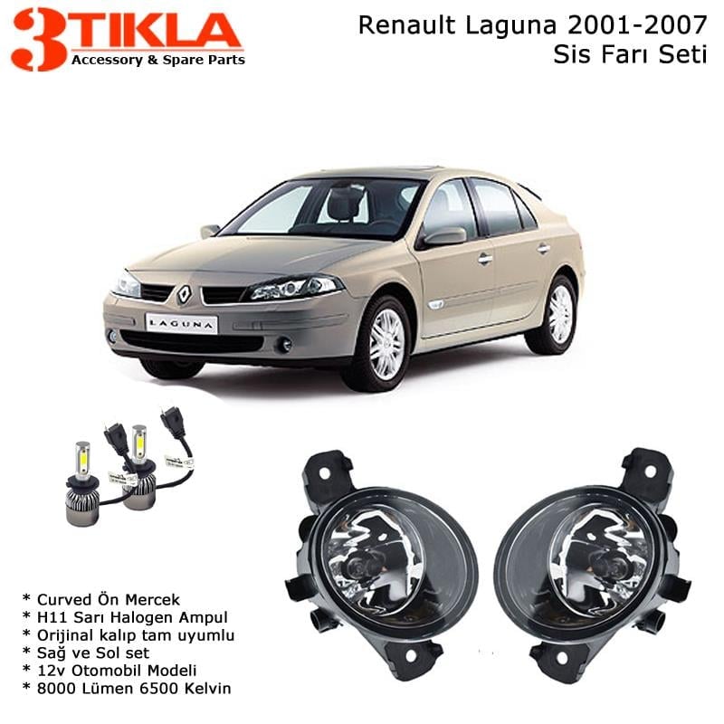 Renault Laguna 2002 Sis Farı Takımı Led Xenon Set