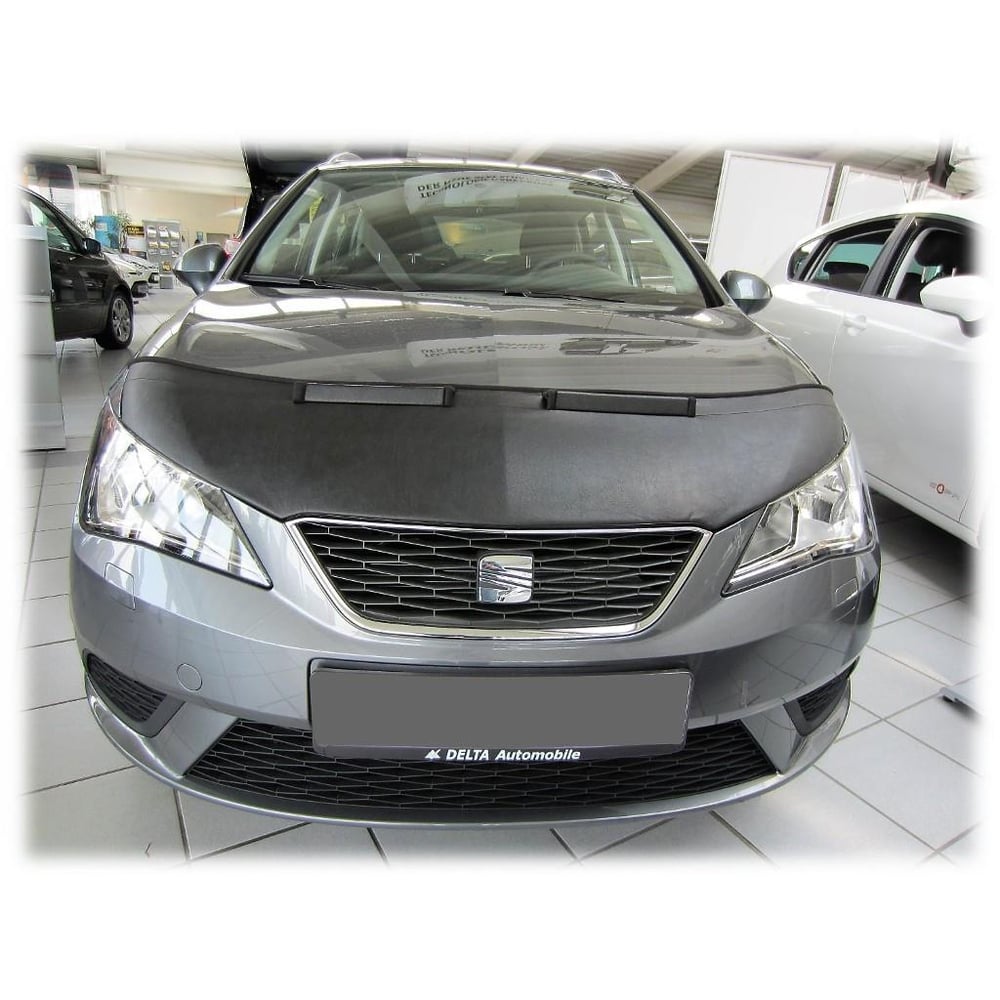 Seat Leon III 2012-2016 Suni Deri Lüx Kaput Koruyucu Maske